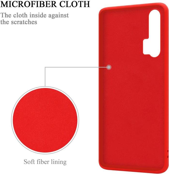 Immagine prodotto Cadorabo Custodia in silicone TPU Liquid Ring Cover (Honor 20 Pro)