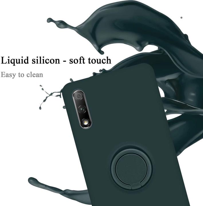 Image du produit Cadorabo TPU Liquid Ring Silicone Case Cover (Honor 9X)