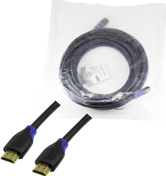 Productafbeelding LogiLink HDMI (Type A) - HDMI (Type A) (7.50 m, HDMI)