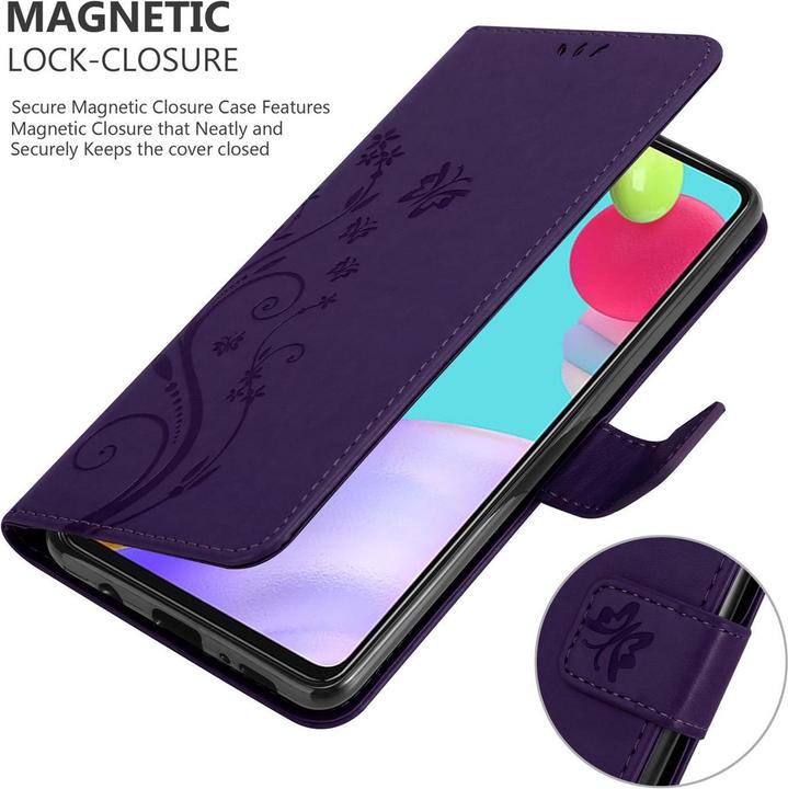 Actual product image Cadorabo Flower Book cover (Samsung Galaxy A52s 5G, Samsung Galaxy A52, Samsung Galaxy A52 5G)