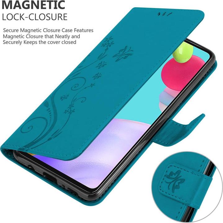 Image du produit Cadorabo Pochette Flower Book (Samsung Galaxy A52, Samsung Galaxy A52 5G, Samsung Galaxy A52s 5G)