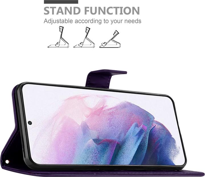 Immagine prodotto Cadorabo Copertina del libro a fiori (Samsung Galaxy S21 5G)