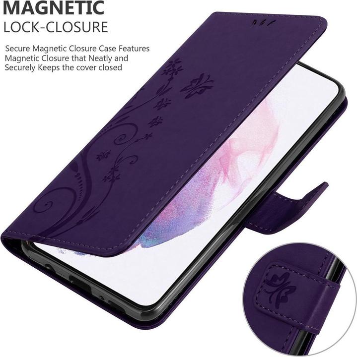 Immagine prodotto Cadorabo Copertina del libro a fiori (Samsung Galaxy S21 5G)