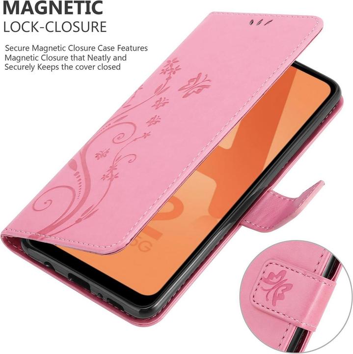 Produktbild Cadorabo Flower Book Hülle (Samsung Galaxy A32 5G)