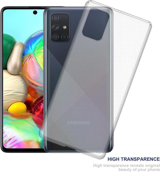 Actual product image Cadorabo TPU Ultra Slim AIR cover (Samsung Galaxy A72, Samsung Galaxy A72 5G)