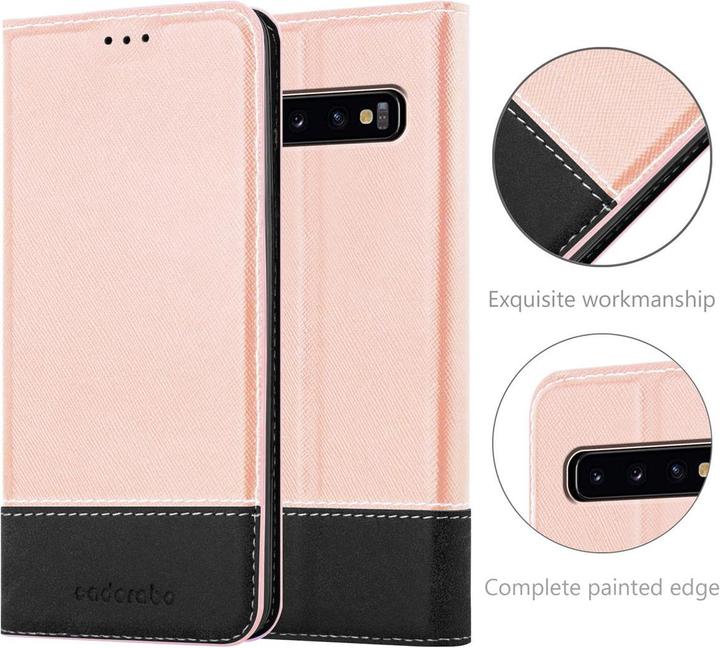Productafbeelding Cadorabo X-Wallet hoes voor kunstleer pak (Samsung Galaxy S10+)