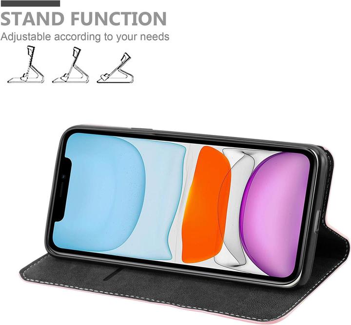 Productafbeelding Cadorabo X-Wallet hoes voor kunstleer pak (Apple iPhone 11)