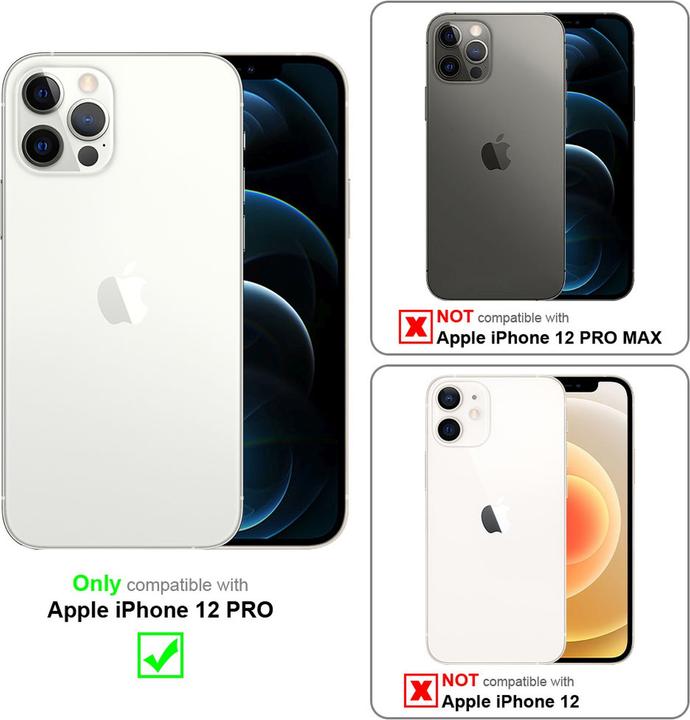 Image du produit Cadorabo Housse d'extérieur Protection à 360 degrés (Apple iPhone 12 Pro)