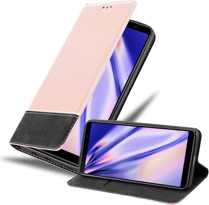 Productafbeelding Cadorabo X-Wallet hoes voor kunstleer pak (Samsung Galaxy A7 (2018))