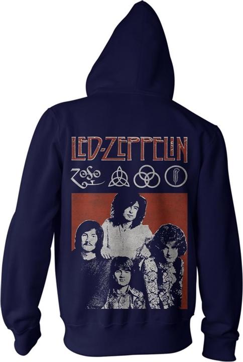 Immagine prodotto Led Zeppelin Photo (Zipper-Hoodie) (M)