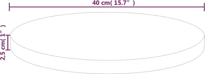 Immagine prodotto VidaXL Jones (40 x 40 x 2,5 cm)
