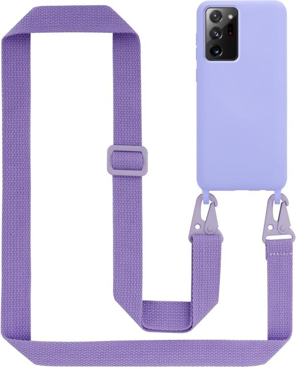 Actual product image Cadorabo TPU Cover Mobile Phone Chain Liquid (Samsung Galaxy Note 20+)
