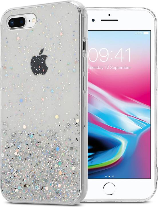 Actual product image Cadorabo TPU cover sparkling glitter (Apple iPhone 7 Plus, Apple iPhone 7s Plus)