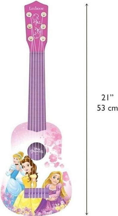 Image du produit Lexibook Princesse Disney Ma première guitare 21 pouces / 53cm (Multilingue)