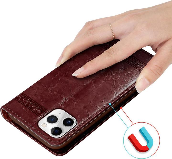 Image du produit Cadorabo Pochette Book avec ornements (Apple iPhone 11 Pro Max)