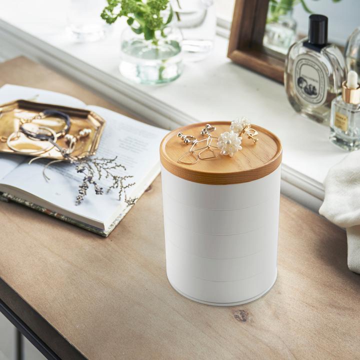 Produktbild Yamazaki Schmuckhalter Tosca 5-teilig, Weiss
