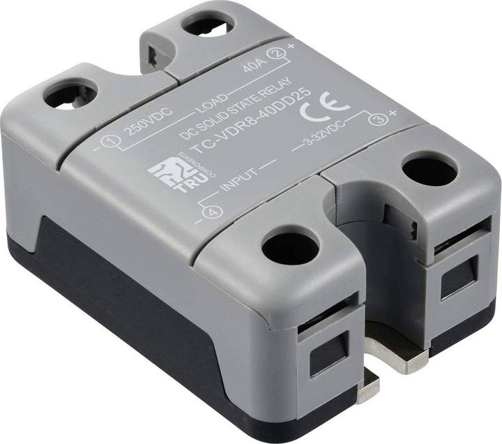 Produktbild Tru Components Halbleiterrelais TC-12705372 40 A Schaltspannung (max.): 250 V/DC