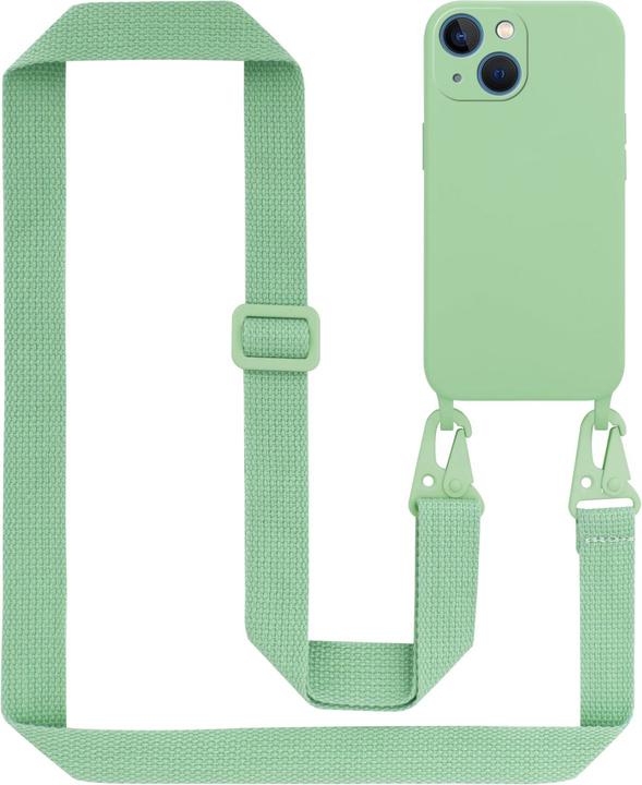 Actual product image Cadorabo TPU Cover Mobile Phone Chain Liquid (Apple iPhone 13 mini)