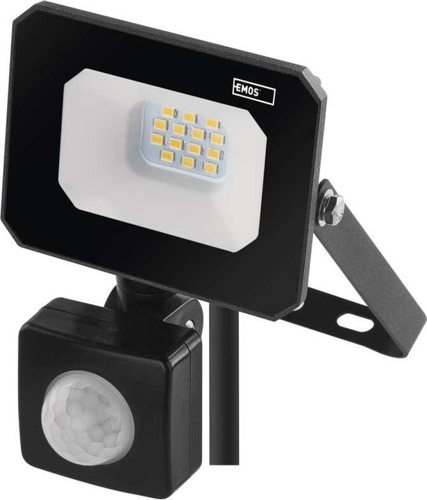 Actual product image Emos LED reflector SIMPO with motion sensor, 10 W, neutral white (1000 lm)