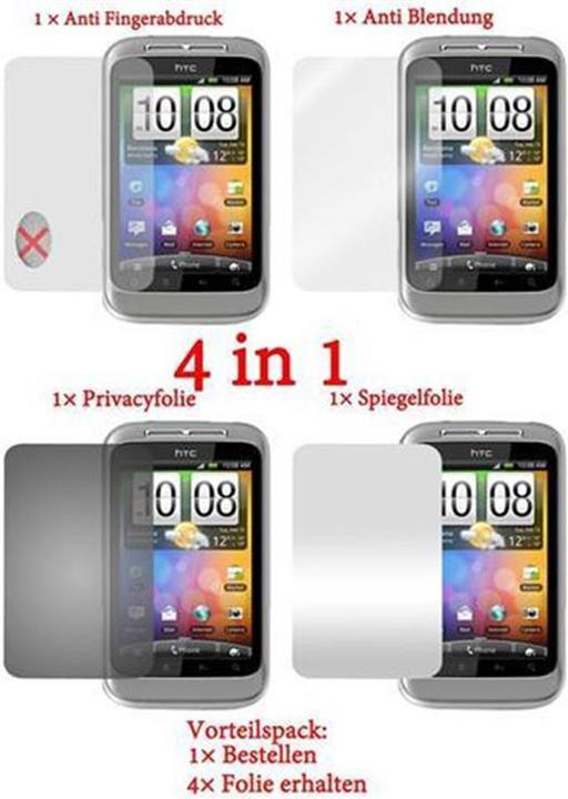 Image du produit Cadorabo 4x film de protection (1 pièce(s), HTC Wildfire S)