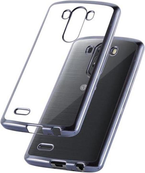 Produktbild Cadorabo TPU Cover Ultra Slim Chrome (LG G3)