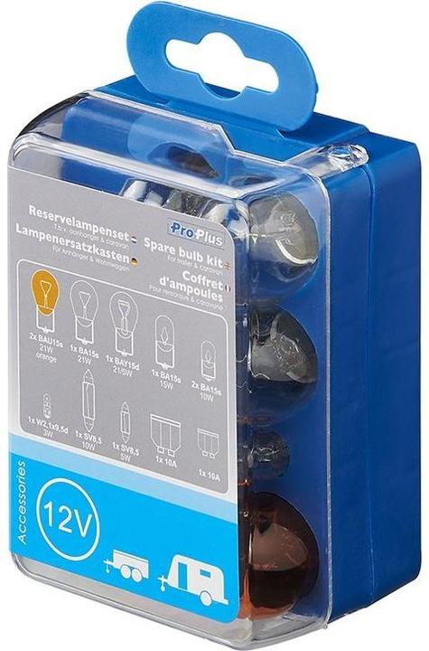 Actual product image ProPlus Lamp replacement box for trailers & caravans 12 pieces