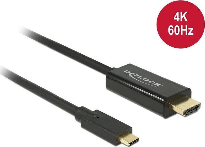 Produktbild Delock Thunderbolt 3| USB Typ C — HDMI (Typ A) (2 m, USB Typ C, HDMI)
