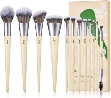 Image du produit Jessup Pinceaux de maquillage végétalien Premium Eco-friendly Synthetic Powder Foundation Highlight (Set)