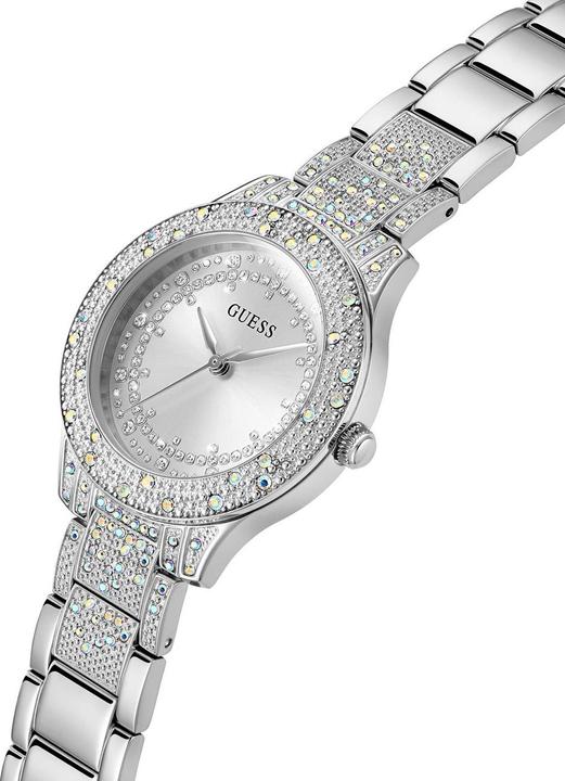 Produktbild Guess P SLV CS W/ CRYS / SUN SLV GLITZ DL / P SLV BRCT W/ CRYS Armbanduhr (36 mm)
