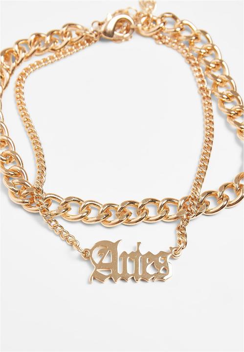 Produktbild Urban Classics Zodiac Golden Anklet (80% Eisen, 20% rostfreier Stahl)