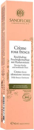 Produktbild Sanoflore Crème rosa fresca (40 ml, Nachtcreme)