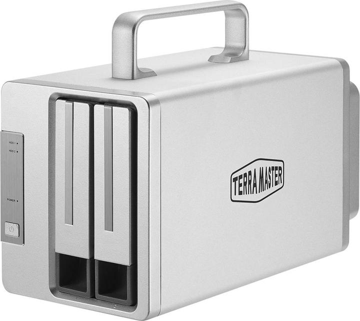 Produktbild Terramaster DAS LAUFWERK 2BAY TD2-Thunderbolt 3 RAID 0/1/JBOD/single (2.5", 3.5")