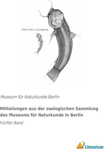 Image du produit Mitteilungen aus der zoologischen Sammlung des Museums für Naturkunde in Berlin (Musée d'histoire naturelle de Berlin, 2015)