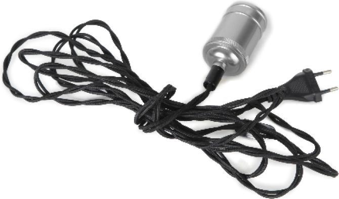Produktbild Scharnberger+Hasenbein 88898 Textilkabel 3,5m mit E27 Fassung (E27)