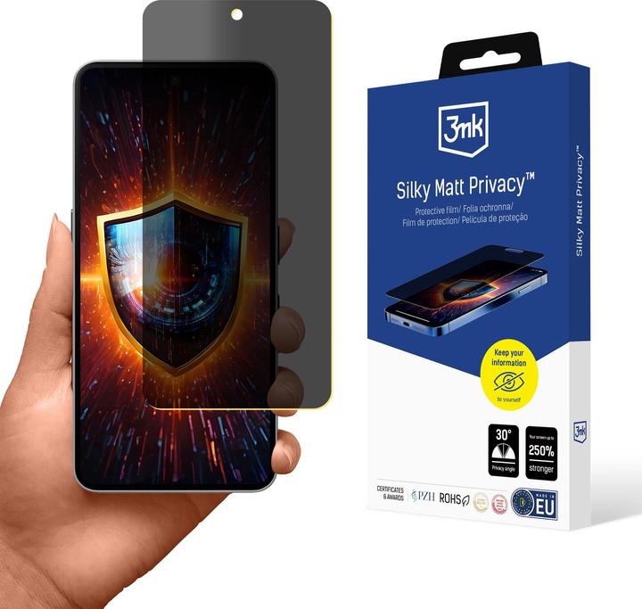 Immagine prodotto 3MK Matte privacy film Silky Matt Privacy on Nothing Phone (3a) / (3a) Pro (1 Pezzo/i, Niente Telefono (3a) Pro, Niente Telefono (3a))