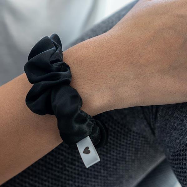 Immagine prodotto Bellody Scrunchies di seta originali (Elastico per capelli)