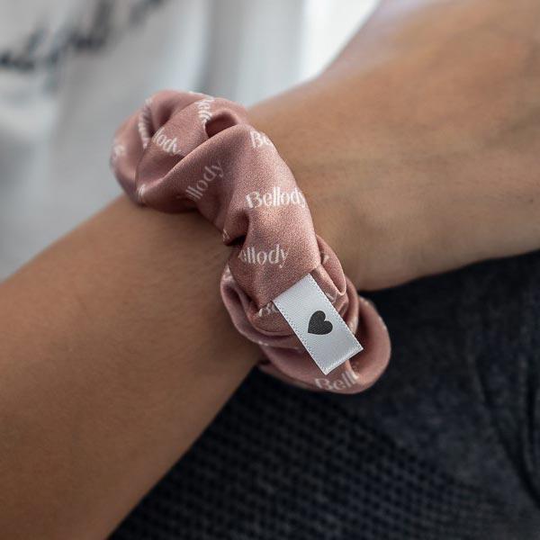 Immagine prodotto Bellody Scrunchies di seta originali (Elastico per capelli)