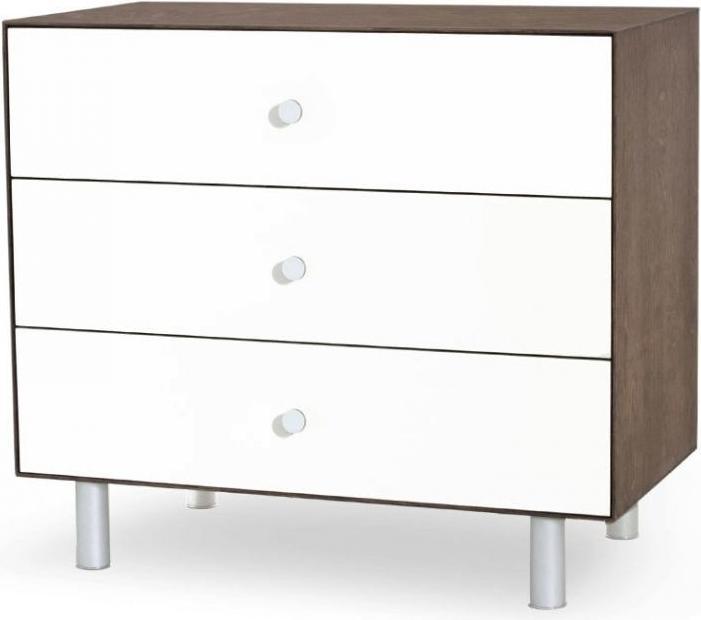 Oeuf Commode à langer "Merlin 3" (base : Classic), noyer