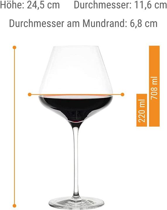 Produktbild Stölzle Quatrophil (70.80 cl, 6 Gläser, Rotweingläser)