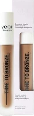 Veoli Botanica Time To Bronze Bronzer Cream with Vitamin C and Plant Collagen