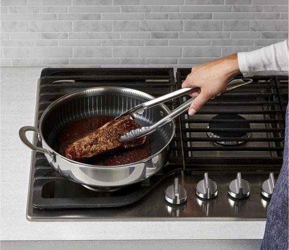 Actual product image Livington Titanium Pan (28 cm, Frying pan, Stainless steel, Aluminium)