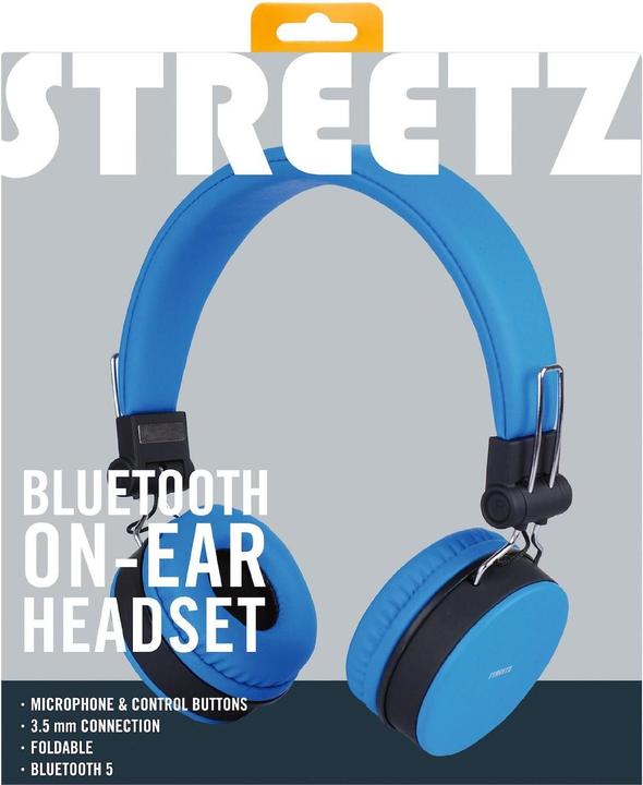 Actual product image Streetz BT200 (No noise cancelling, 22 h, Wireless, Cable)