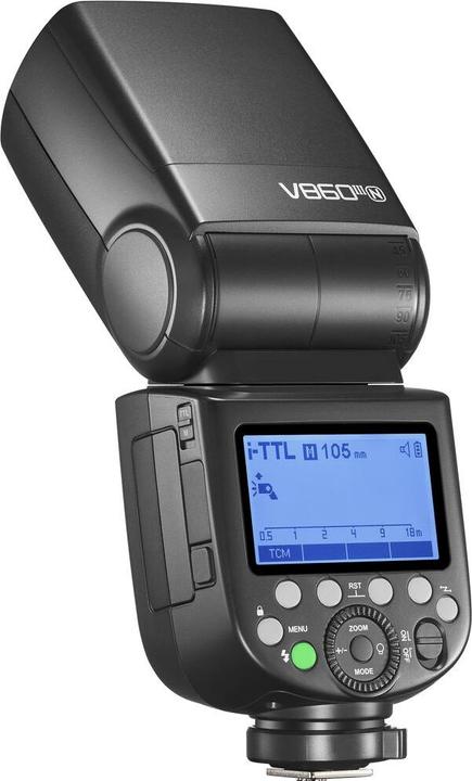 Actual product image Godox V860III Aufsteckblitz mit TTL, Nikon für Nikon (Plug-on flash, Nikon)
