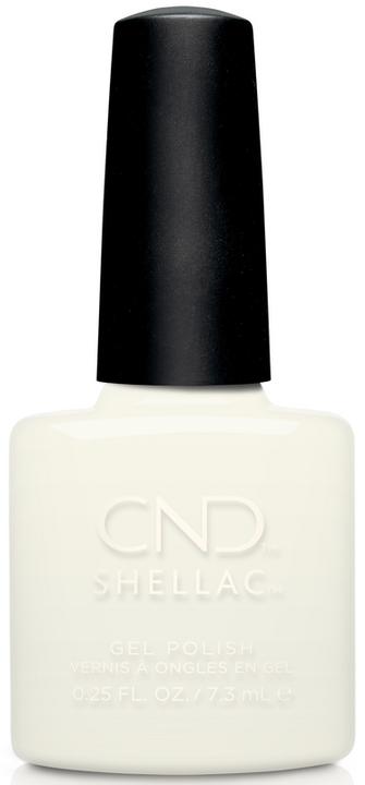 CND Shellac Yes I Do UV Color Coat White Wedding 7.3 ml (White Wedding, Top Coat)