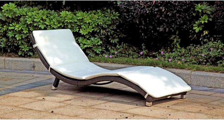 Immagine prodotto Garden Pleasure Lettini prendisole Caracas in alluminio marrone 2 pezzi. (62 cm)