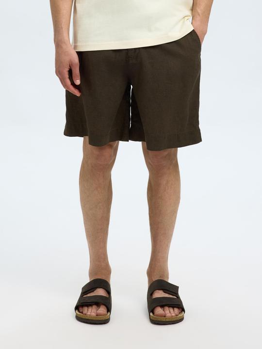 Actual product image Selected Homme Loose Fit Shorts aus Leinengemisch (S)