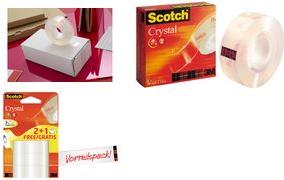 Actual product image Scotch Crystal adhesive tape value pack (19 mm)