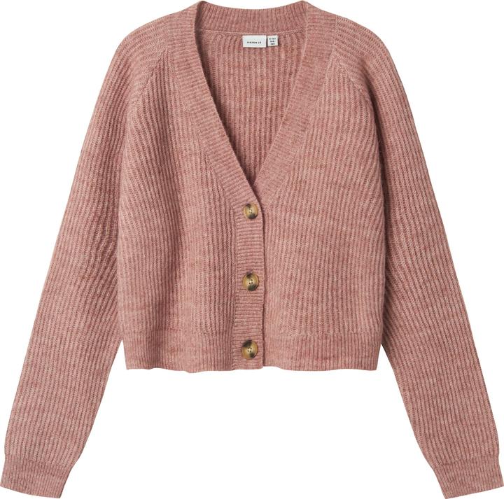Name it Nkfholly Boxy Short Knit Card Noos
