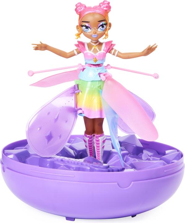 Image du produit Hatchimals Crystal Flyers Rainbow Glitter - Poupée fée volante scintillante