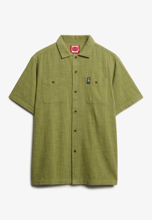 Produktbild Superdry The Merchant Store – Strukturiertes Kurzarmhemd (L)